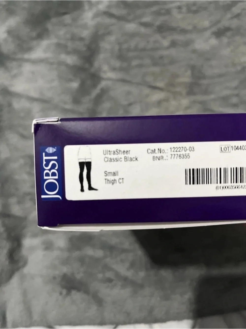 JOBST Ultrasheer Medical Compression Stockings - Thigh Sheer Black (30-40 mmHg)